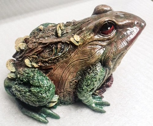 Garden Toad Frog Lawn Decor Large Statue Outdoor Sculpture Animal Yard Ornament - Picture 5 of 6