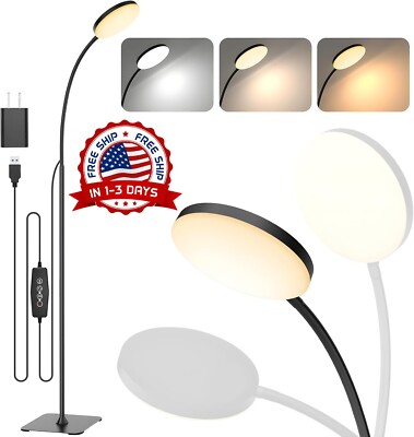 Lámpara De Pie Lámparas De Pie LED Para Sala De Estar Iluminación Brillante NEW