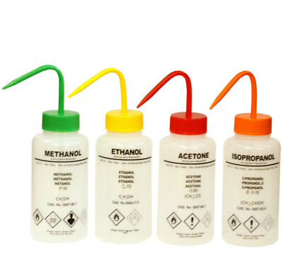 Spritzflasche 500ml mit professioneller Markierung-Aceton, Methanol oder Ethanol