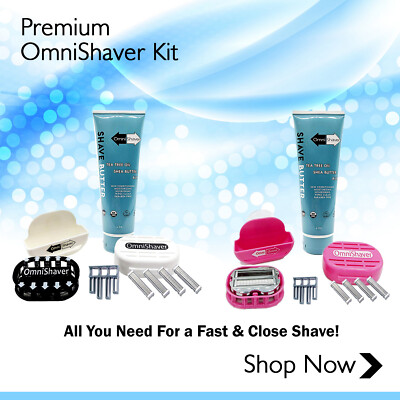OmniShaver Kit | OFFICIAL SELLER | FAST FREE USA SHIP! SELECT A COLOR!