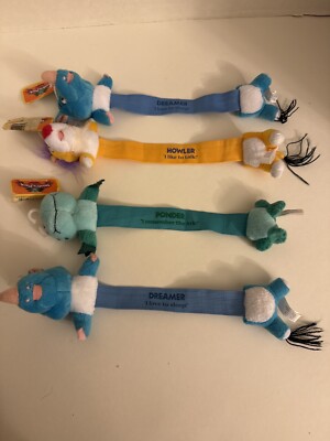Noah s Park Book Buddies Plush Bookmark Lot Dreamer Ponder Howler Tags Attached