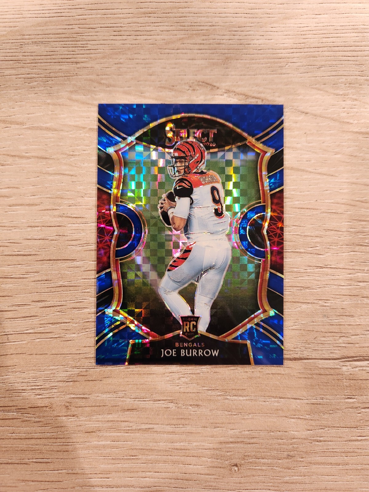 2020 Panini Select - JOE BURROW RC Rookie Concourse Blue /175 CIN Bengals Star!