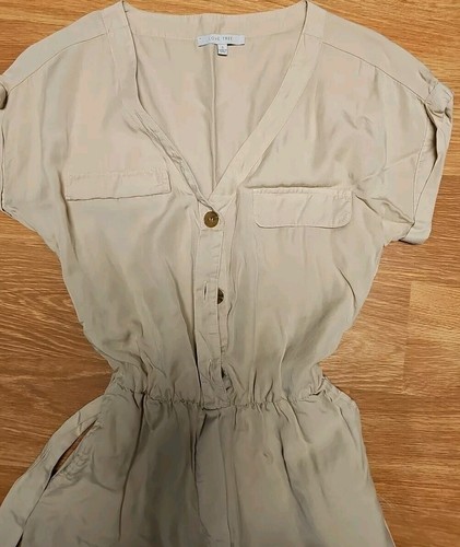 Love Tree Women’s Romper Size Small Beige - Picture 3 of 8