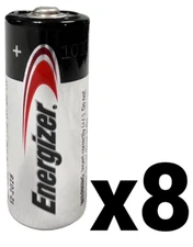 8 EIGHT ENERGIZER E90 N ALKALINE LR1 MN9100 910A 1.5V BATTERY BATTERIES EXP 2030