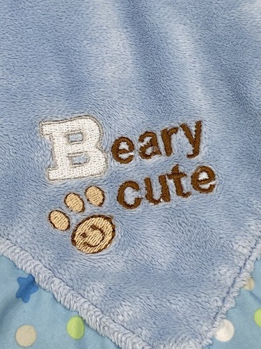 Garanimals Beary Cute Bear Rattle Lovey Baby Security Blanket - Picture 3 of 7