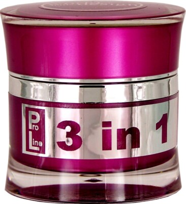 Sensationell 1 Gel für alles  30 ml ProLine UV Gel ''3 in1''  Designer Tiegel Pink