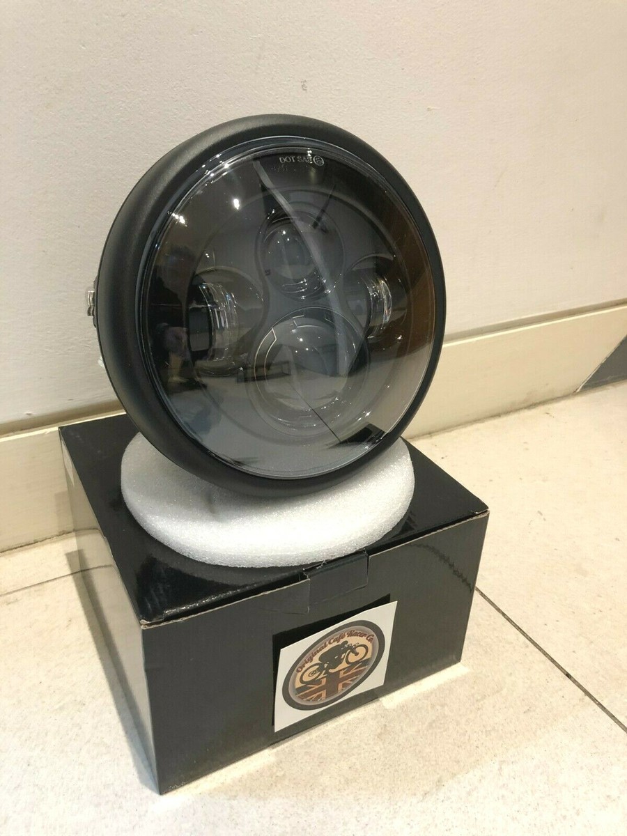 2 Faretti LED Profondità MOTO Cablaggio Staffe Metallo Tubolare - Foto 5