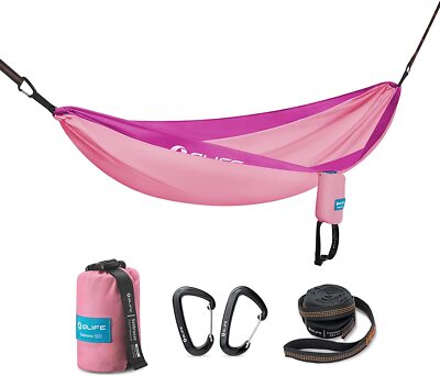Olight Olife Hammock Sunbreeze Small (Pink/Purple), 107 x 213 cm, Tear-Resistant