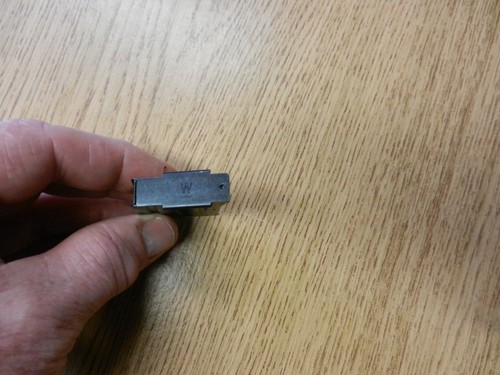 Vintage Winchester 52 69 75 5 Round Magazine Clip Marked " W " Used - Picture 6 of 6