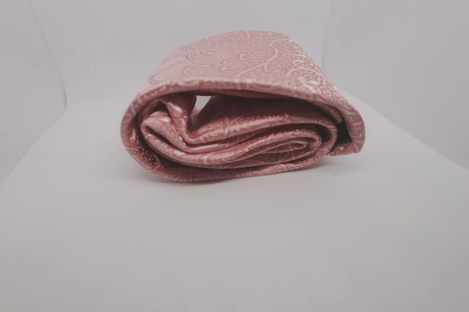 Галстук мужской SEAN JOHN 100% шелк розовый пейсли 121148 - Изображение 3 из 4