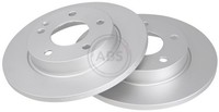 2X A.B.S. Bremsscheibe 16984 FüR Mercedes Klasse W168 140 168 031 131 160 CDI