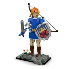 Hot Sale Static Sculpture Link Model from Video Game 490 Building Toys