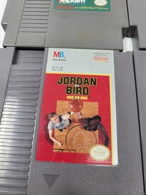 Lote de 4 aros de baloncesto Jordan Vs Bird Arch Rivals DD Nintendo NES probados