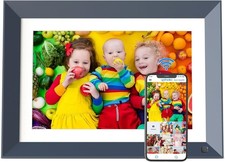 10.1-inch Digital Picture Frame WiFi-Photo-Frame - 16GB Smart Frame, IPS Touch S