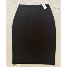 Express Black Pencil Skirt High Waisted Lined Size 6 NWT 07667638