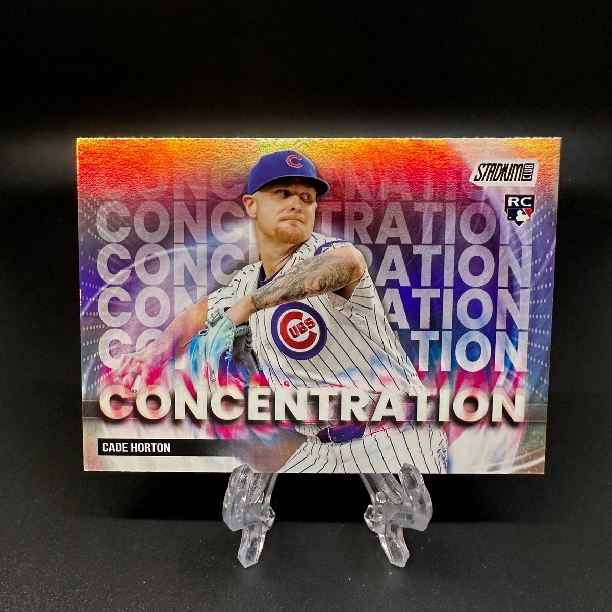 2025 Topps Stadium Club Concentration Cade Horton Rookie #C-9 Cubs 