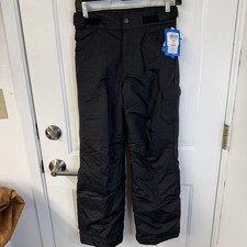 NWT Columbia Snow Pants KidsBlack Size Medium Ski/snow Board Starchaser II