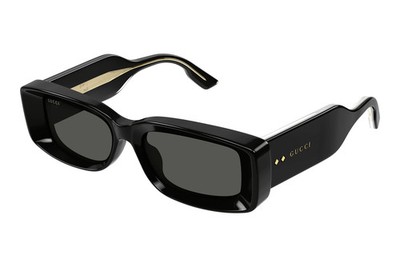 Gucci GG1528S/001 Sonnenbrille 55 Black Grey