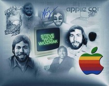 STEVE WOZNIAK SIGNED AUTOGRAPH 11X14 PHOTO - THE WOZ, APPLE COMPUTER CO-FOUNDER