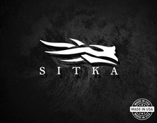 Sitka Gear Decal, Vinyl Die Cut Window Sticker, 100 Made In USA