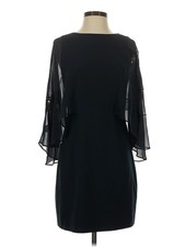 NWT Halston Heritage Women Black Cocktail Dress 4