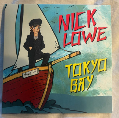Nick Lowe Tokyo Bay/Crying Inside plus 2 covers Los Straightjackets DOUBLE 7'' 45