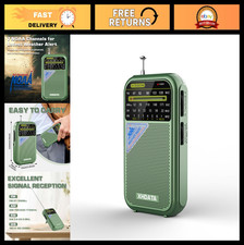 Portable NOAA Weather Radio - AM FM Shortwave Receiver, Battery Operated, Excell