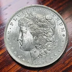 1884-O Uncirculated Morgan Dollar 90% US Silver Coin New Orleans Lot D2-32 UNC