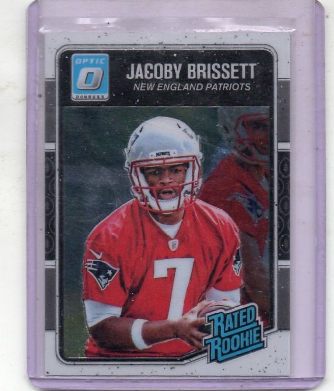 JACOBY BRISSETT 2016 DONRUSS OPTIC RATED ROOKIR CARD #170 ARIZONA CARDINALS A203