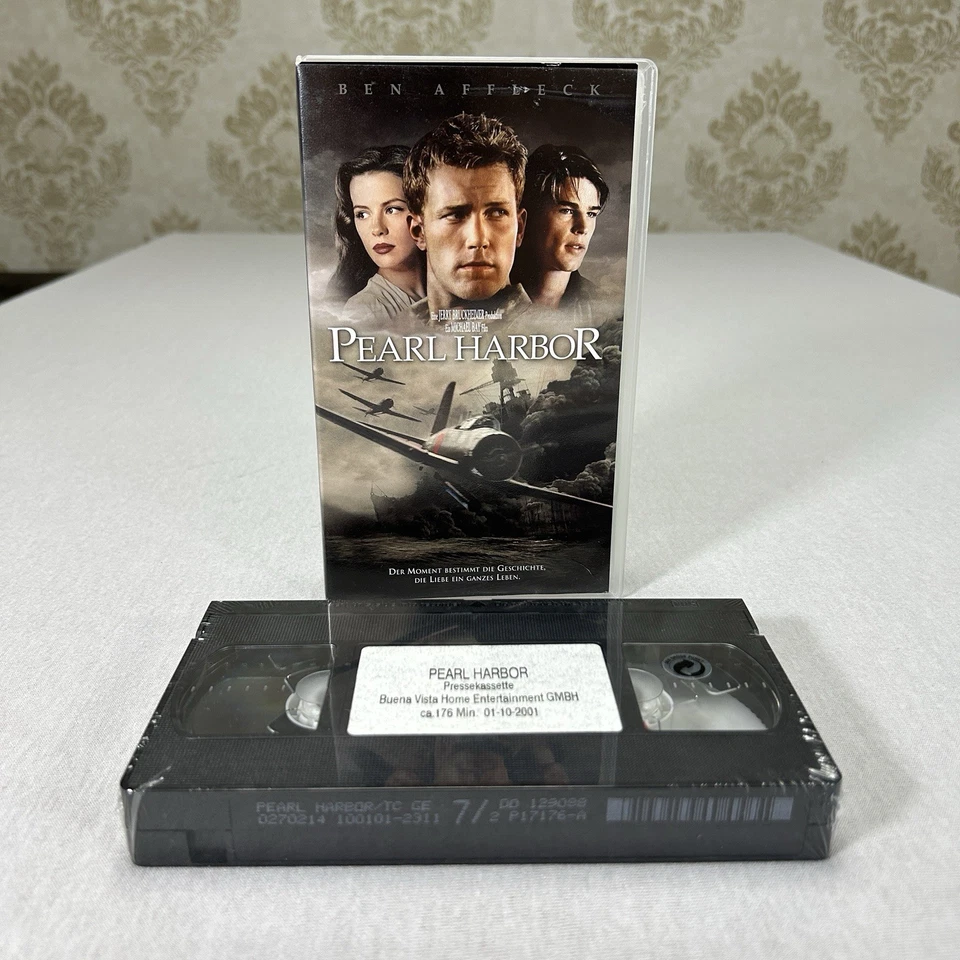 Pearl Harbor VHS Pressekassette OVP NEU – Rare Promo Screener Buena Vista 2001 - Bild 1 von 4