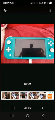 Nintendo Switch Lite türkis 32 GB Handheld-Konsole + Animal Crossing, Tetris 99