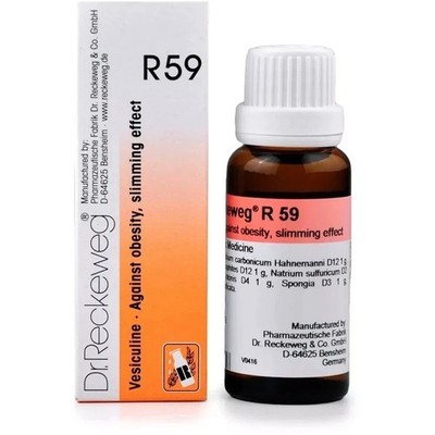 5er Pack Dr Reckeweg R59 Unterstützt Stoffwechsel & Gewichtsmanagement