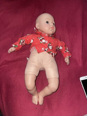 Babypuppe Junge 17 Zoll Weichkörper, BiBi Puppe Spielzeug