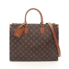 Borsa a tracolla LOUIS VUITTON On-the-go organizer M14235 tela monogramma usata