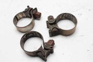 Auspuffkrümmer Schellen Verbindung Klemmen Satz BMW R 1150 GS R21 99-04