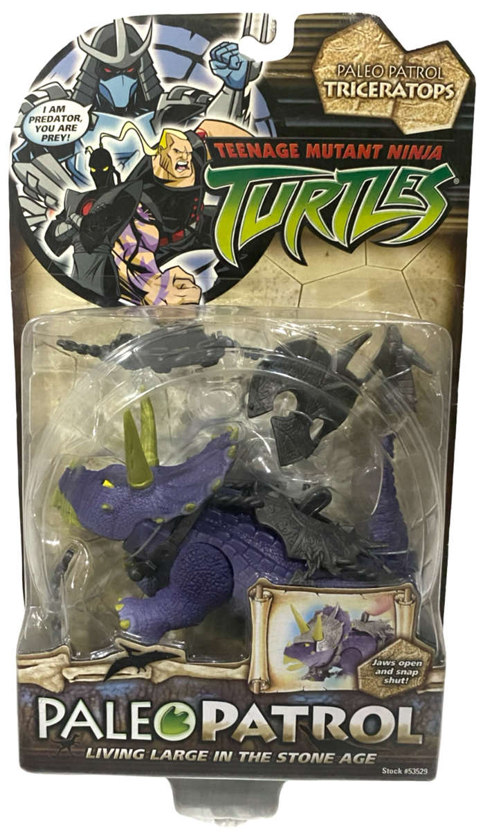 【新品未開封】TRICERATOPS/GOING TO THE MOON Teenage Mutant Ninja Turtles Paleo Patrol Triceratops Dinosaur