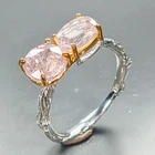 Handmade jewelry Natural Tourmaline Ring 925 Sterling Silver Size 8 /R467813
