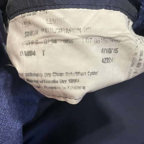 Hickey Freeman x Loro Piana Sunset Cashmere & Silk Jacket USA Navy Size 52 R Men - Picture 8 of 8