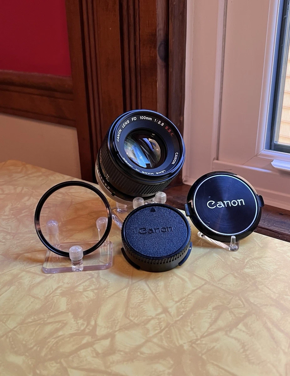 Canon FD f/2.8 Camera Lenses 100mm Focal for sale | eBay