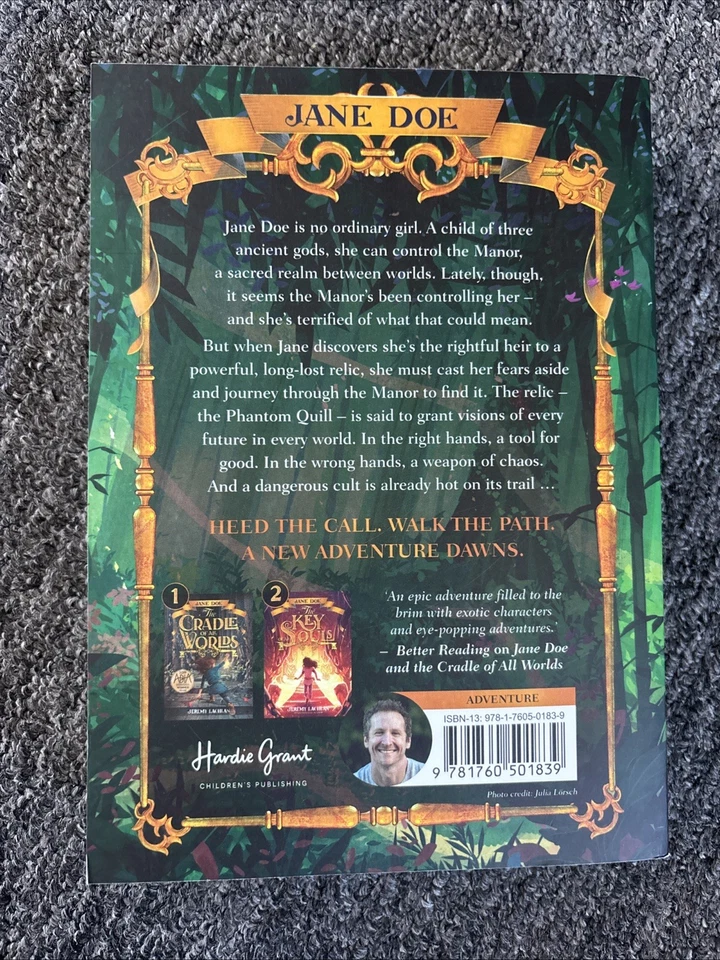 Jane Doe and the Quill of All Tales: The Jane Doe Chronicles #3 by Jeremy Lachla - Image 2 of 4