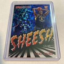 2023-24 Panini NBA Hoops - Sheesh Jarace Walker #20 Hyper Red /99 (RC)