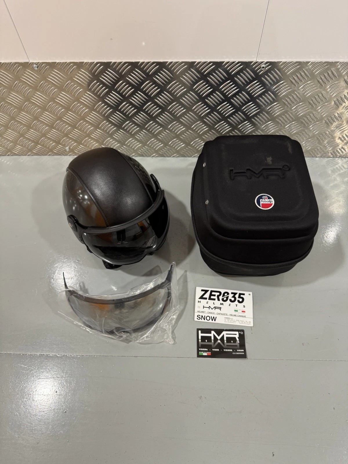HMR Mod Z1 Fusalp Pace Head Women’s Helmet Size XXL With Fusalp Cover And Case