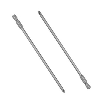 10PACK 4mm PH1 Magnetic Phillips Head Screwdriver Bits S2 150mm 1/4'' Hex Shank