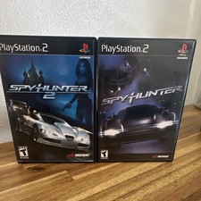 Midway SpyHunter + SpyHunter 2 PS2 Lot  1 Manual Included NTSC-U/C T