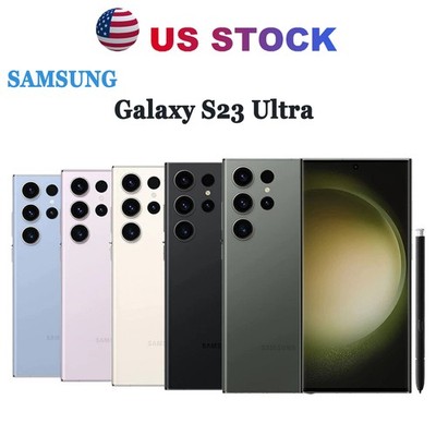 NEW Samsung Galaxy S23 Ultra (5G) S918U 12GB+512GB - AT&T Verizon Fully Unlocked