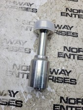 2 PC LOT - 432-2116 4322116 #16 CAT FLANGE X 12 BARB ST Hydraulic Fitting