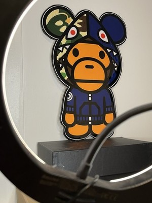 A Bathing Ape (BAPE) Baby Milo Shark Wall Art