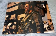 Glen Powell Signed 11x14 Photo Top Gun