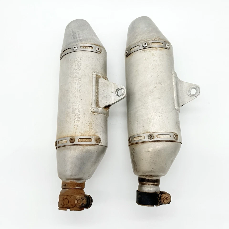 Honda CRF250R 2006 OEM escape junta en Y tubo medio y silenciador silenciadores CRF 250 Foto 2 de 4
