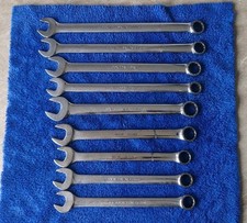 Snap-on spanners job lot imperial varying sizes 9 in total
